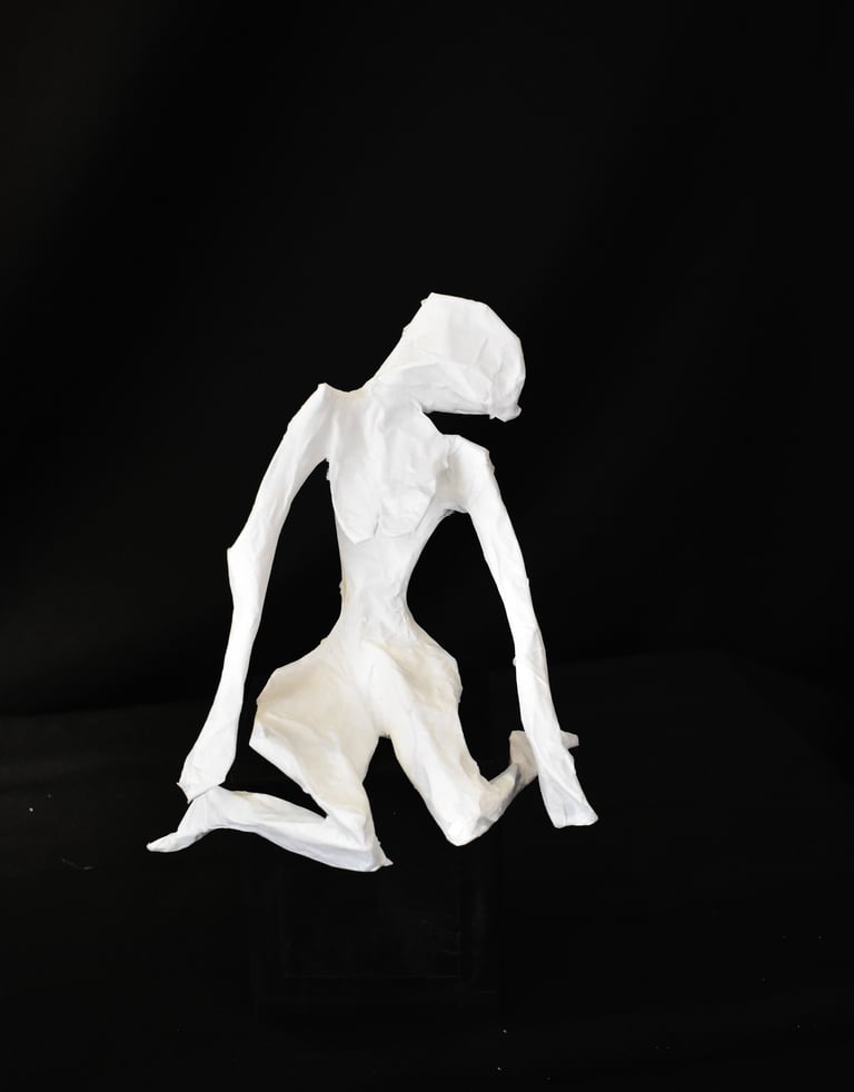 sculpture papier Sète France