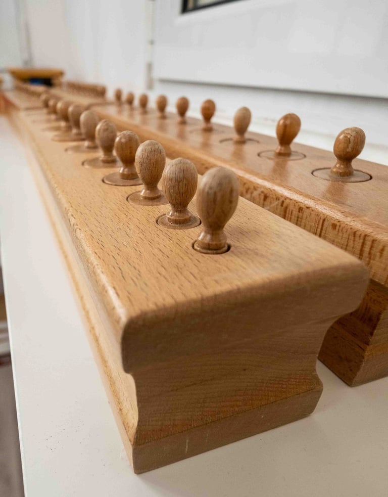 Montessori Knobbed Cylinders