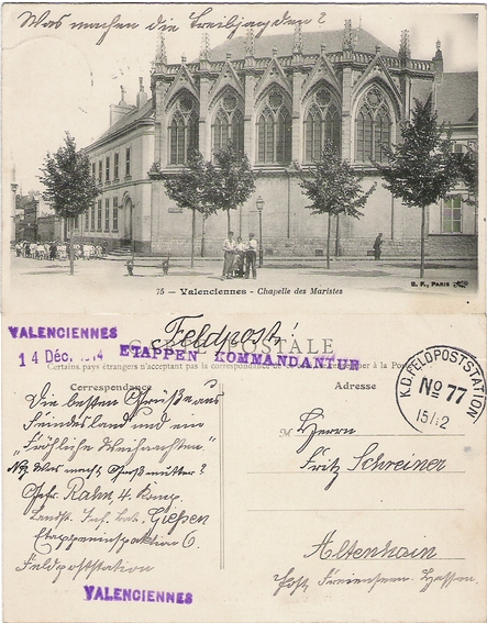 Feldpoststation no. 77