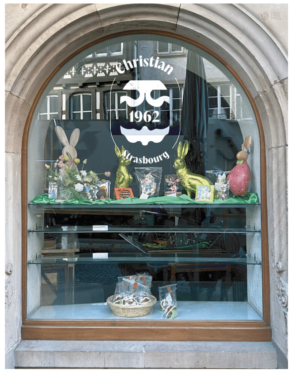 store front for the pastry "christian"