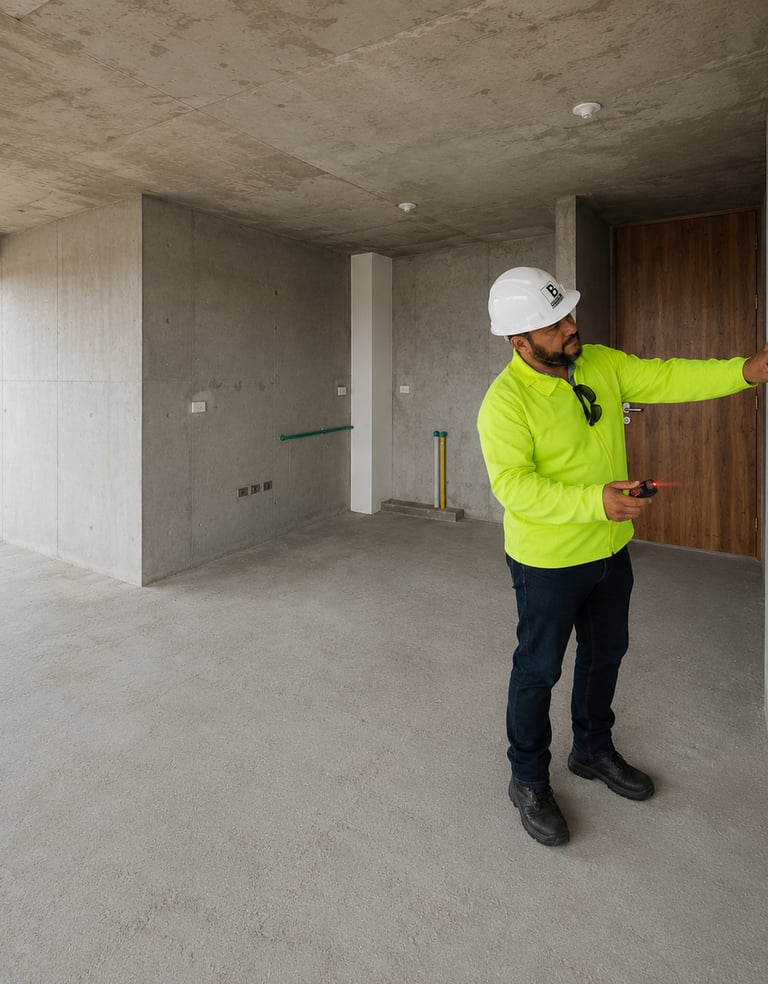 Auditoría de acabados en apartamento frente a constructora