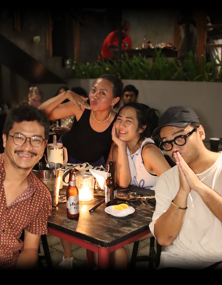 Kenji Ramen Bali restaurant atmosphere - Japanese soul food dining experience in Bali