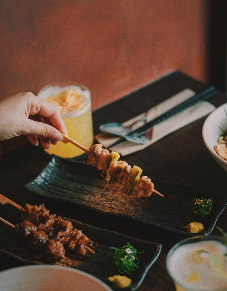 Kenji Ramen Bali Japanese izakaya dishes - modern Japanese cuisine and craft cocktails