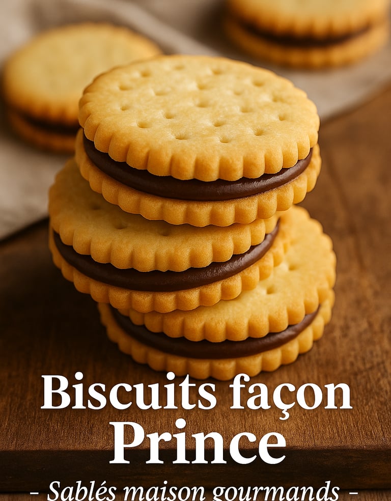 a stack of biscuits on a wooden table