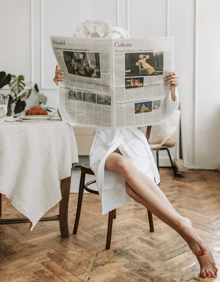Reflexology article feature in Marie Claire UK