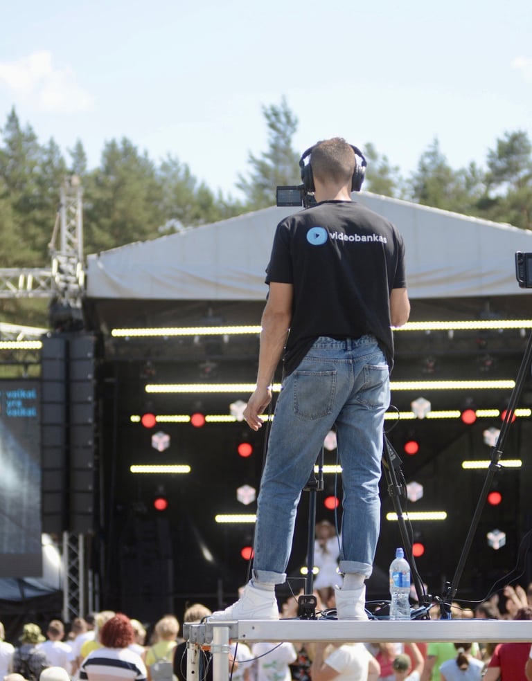 Renginių, koncertų ir miesto švenčių transliacijos