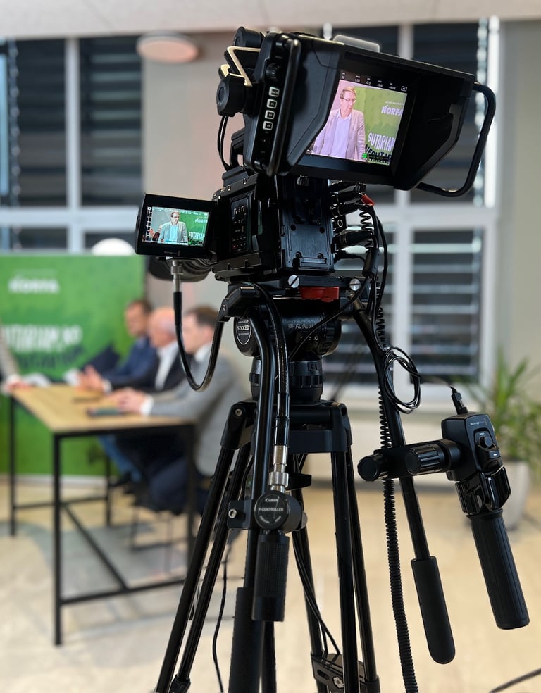 TV laidų ir kitų projektų filmavimai