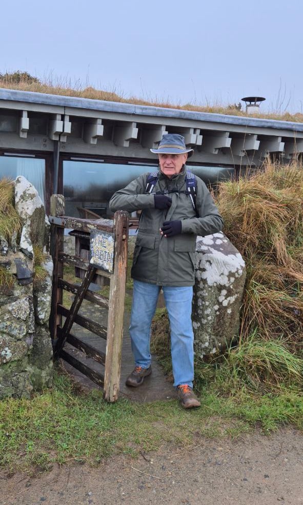 Near Whitesands Beach St Davids Pembrokeshire, walking 