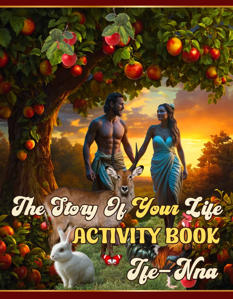 Cover of the Activity Book of 'The Story Of Your Life'.