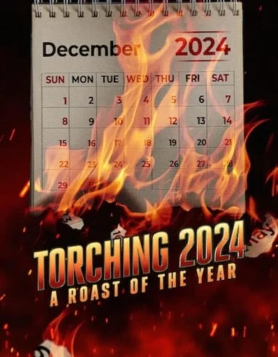 Roastmaster General Jeff Ross and a cast of comedians look back at 2024’s most memorable moments in a night of savage laughs 