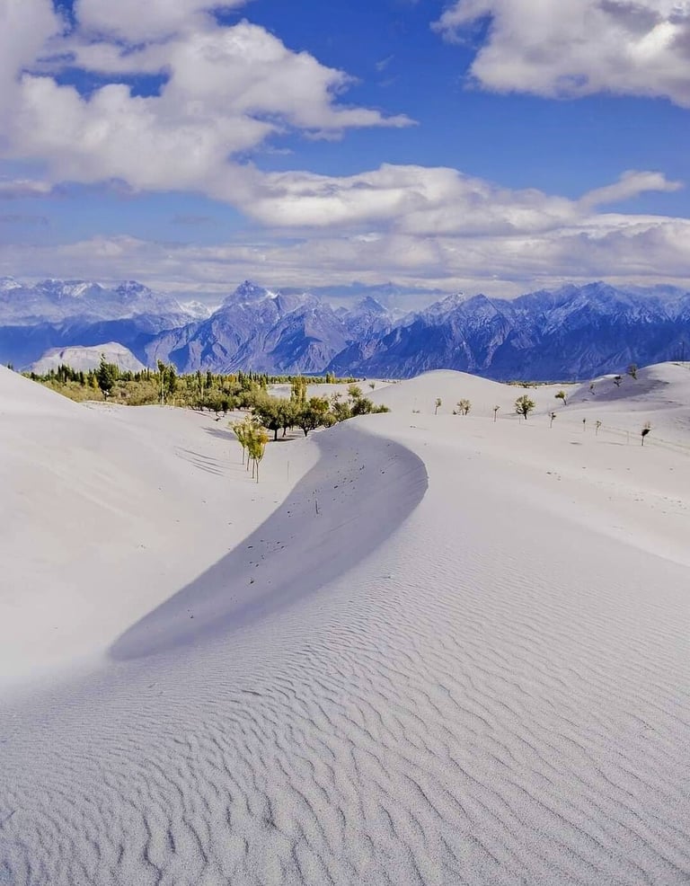 Skardu in winters