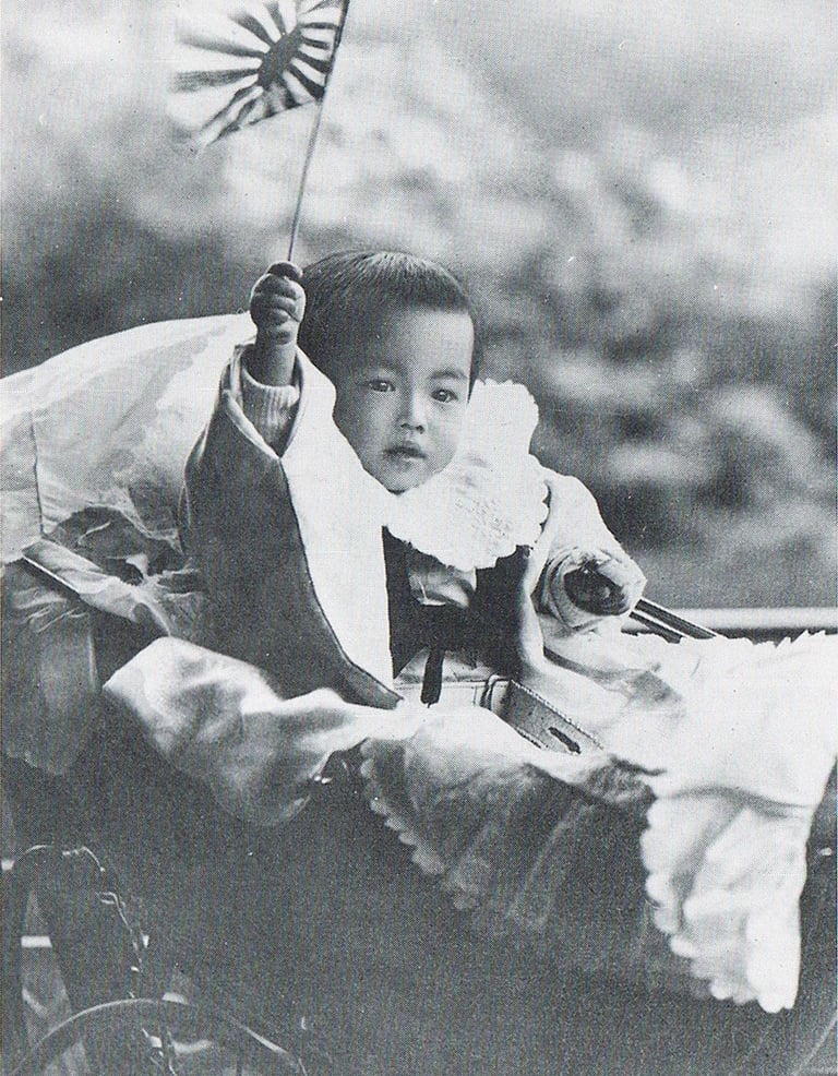 Hirohito as an infant in 1902