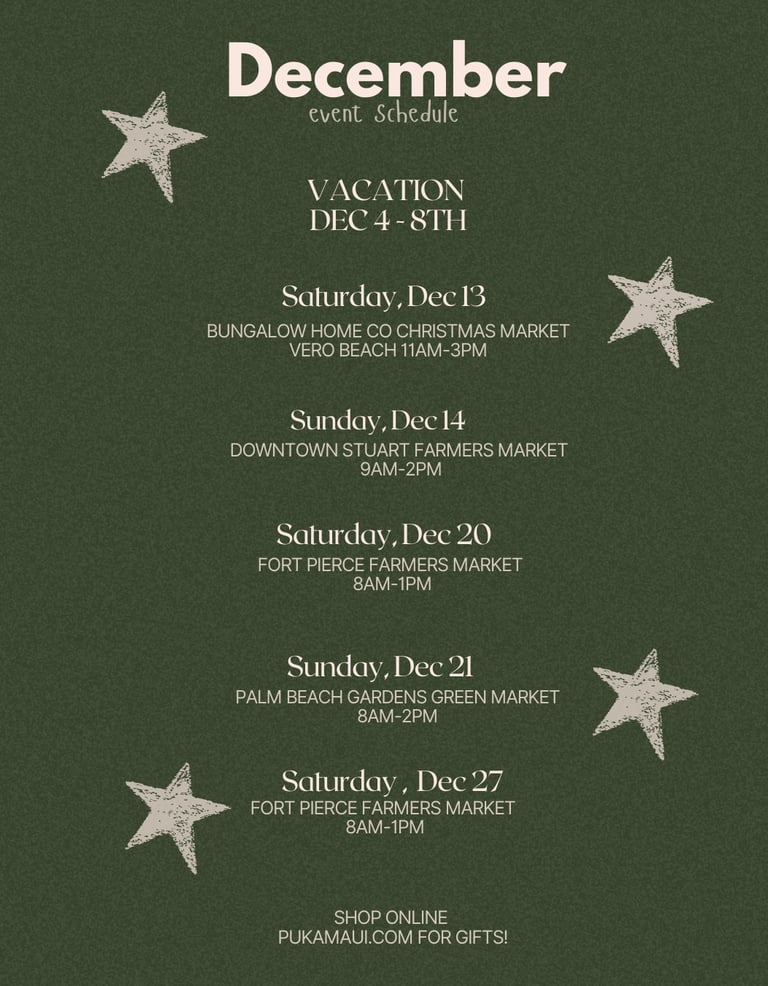 Puka Maui Farmers markets