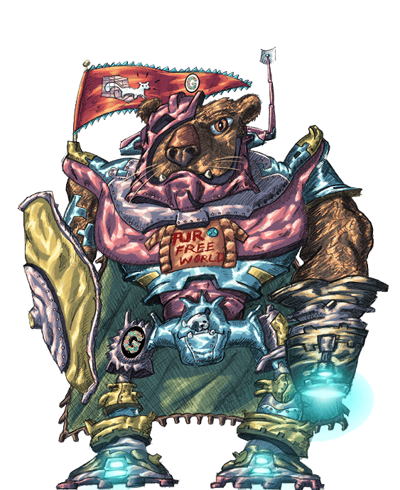 Lt Cyborg Bear Prophet