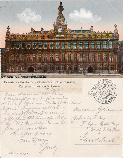 Bavarian Feldpoststation No. 2 