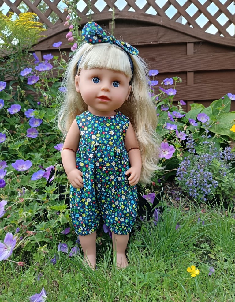 Zapf Baby Born Big Sister Style & Play doll in summer romper