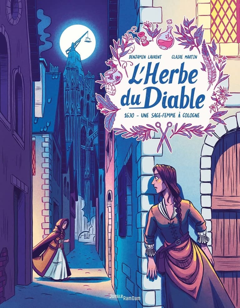 Première de couverture de la BD L'Herbe du Diable