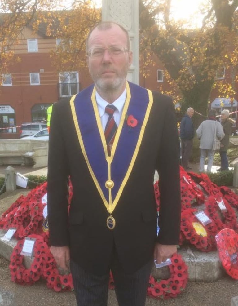 W Bro G.E. Anstead PPAGSwdB and secretary of Redwood Lodge 3411