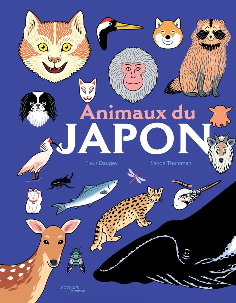Première de couverture du documentaire Animaux du Japon