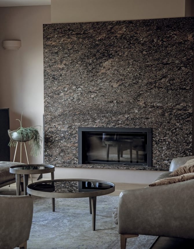 akmenine zidinio apdaila