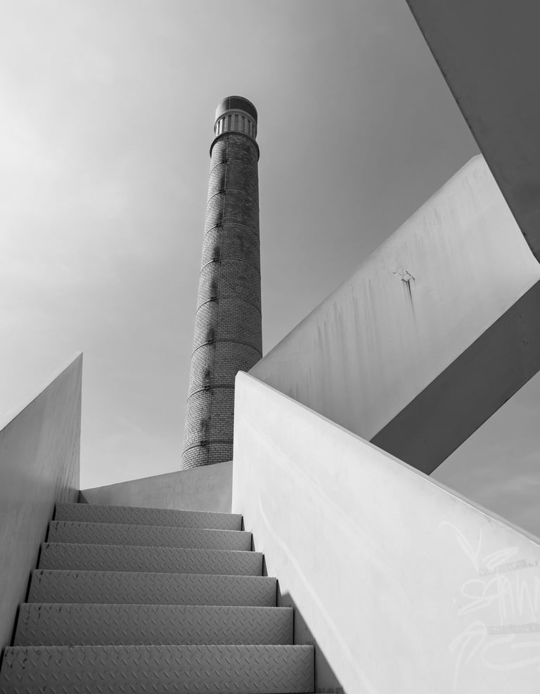 Moderne Architektur in Basel – Beispiel aus der Masterclass Architekturfotografie.