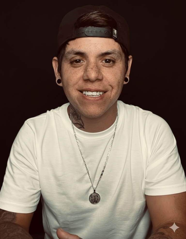 Tattoo artist Cisco working at Halo Tattoo in Fort Worth, Texas