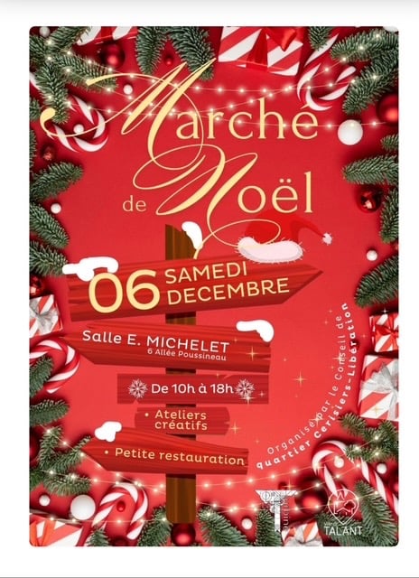 Marché de Noël à Talant ( Côte d'Or)