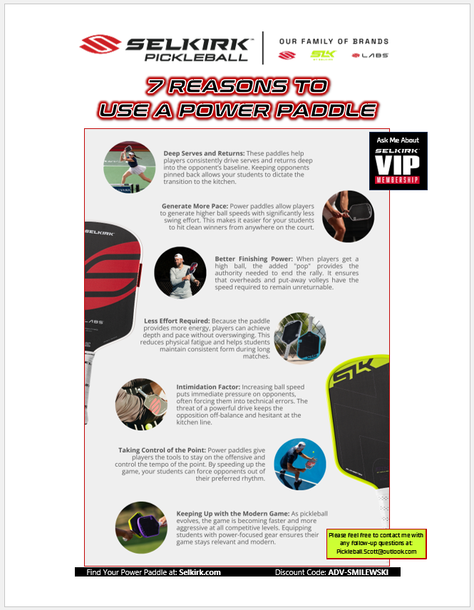 Why use a power paddle template