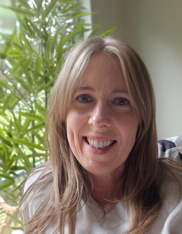 Gillian the owner smiling. She can help you with anxiety