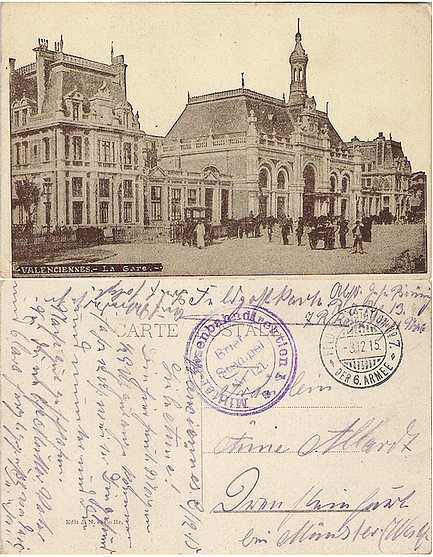 Bavarian Feldpoststation no. 7