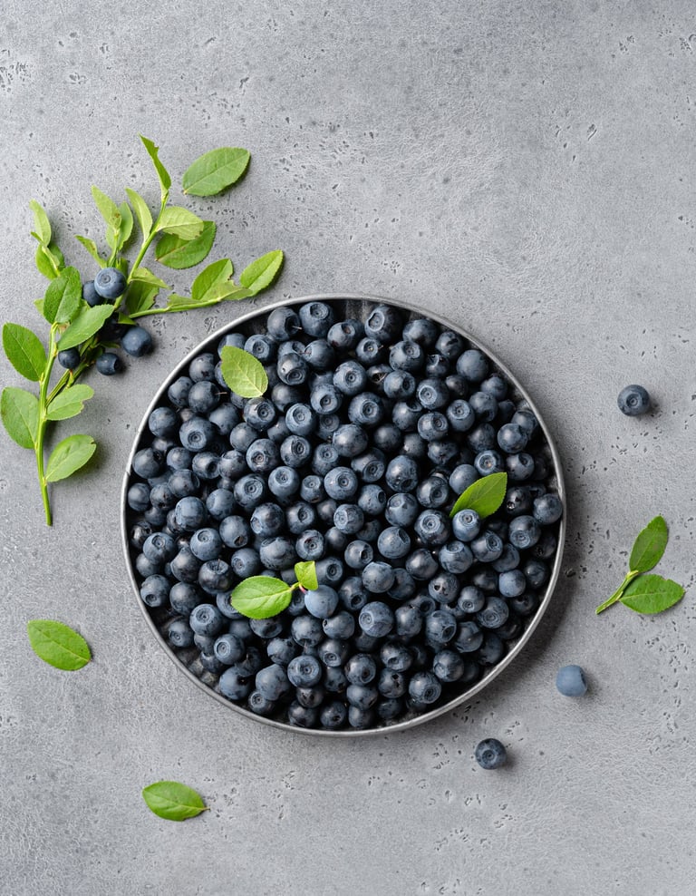 blueberries