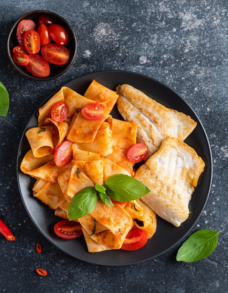 fish pasta