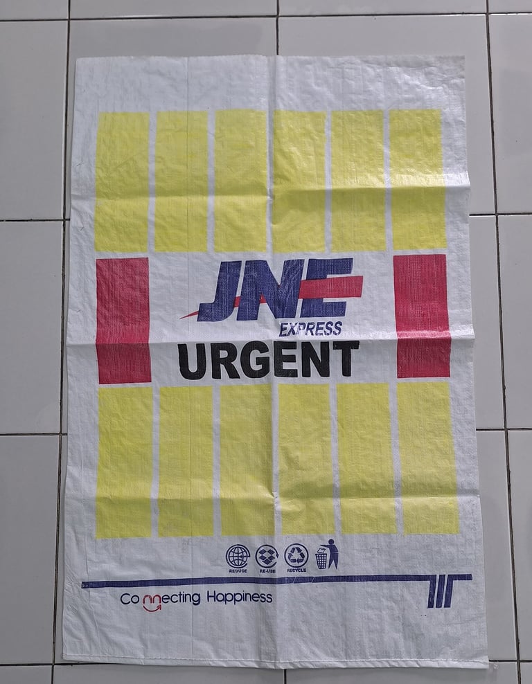 karung plastik custom JNE