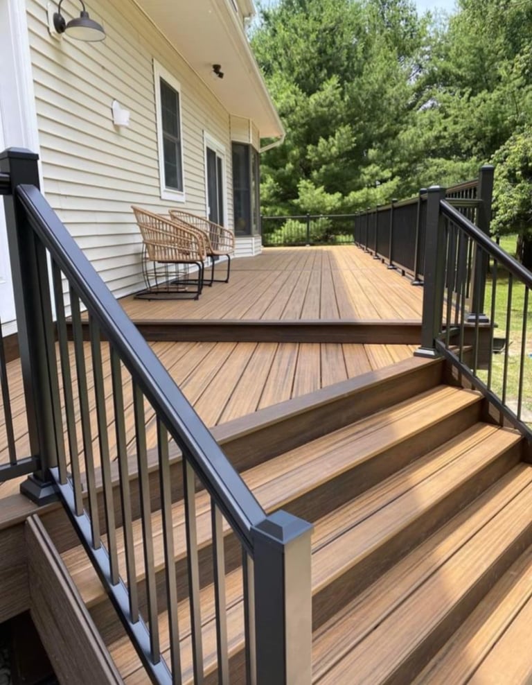 composite deck built in howell mi
