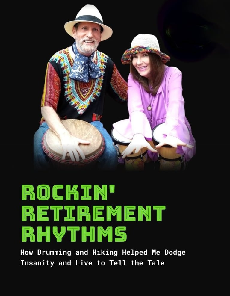 Book cover of Jerry's "Rockin' Retirement Rhythms"