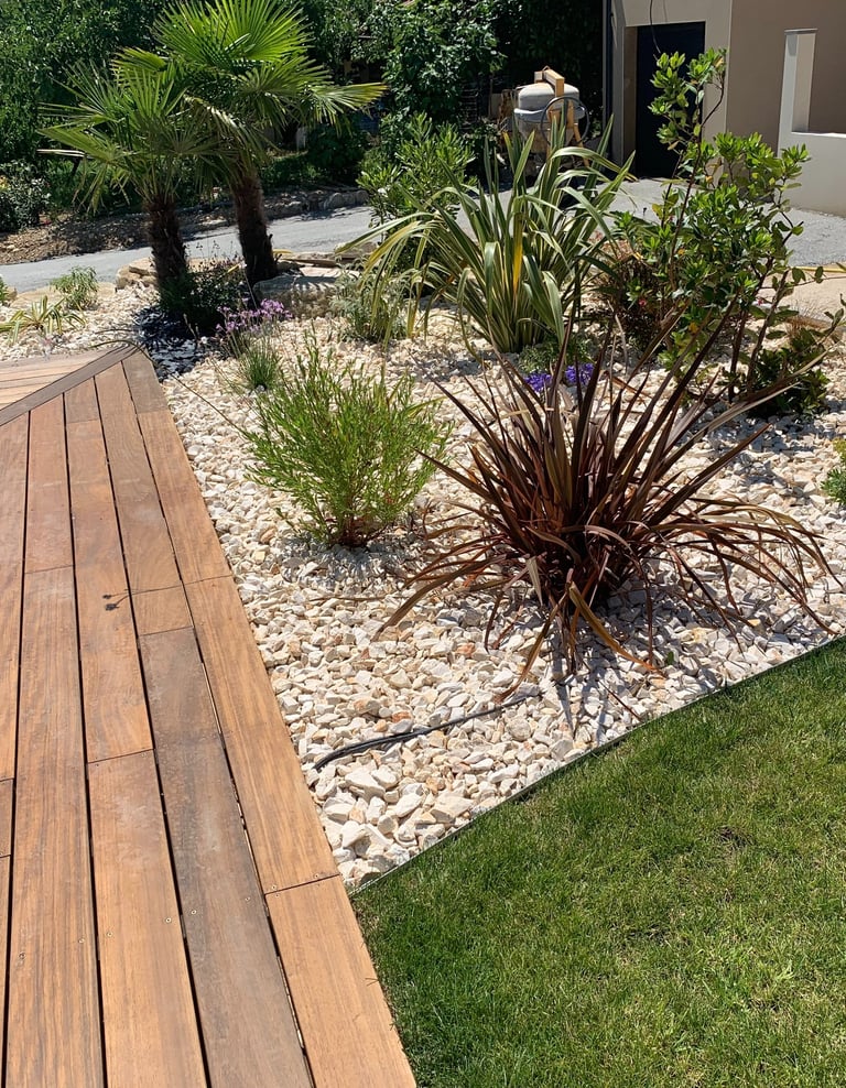 création jardin urbain et fils