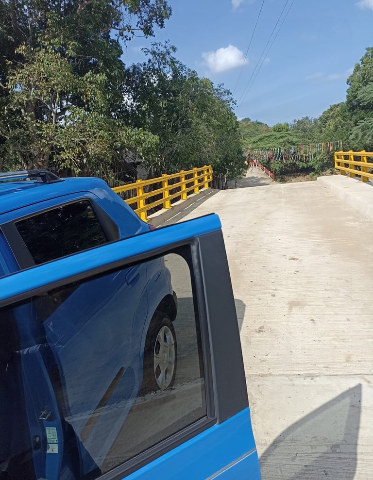 Puente sobre el arroyo El Totumo