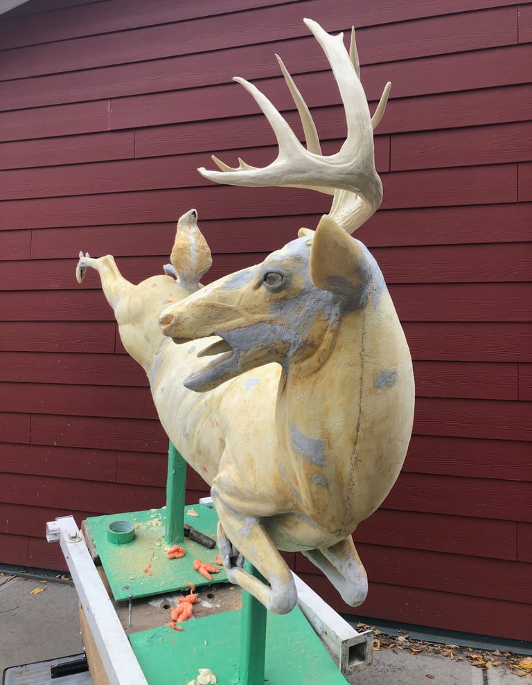 public art, Paul Freeman artist, valley line lrt art, animal art, unique original art,