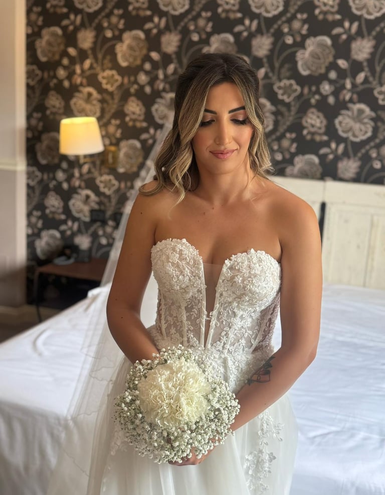 Trucco sposa a domicilio realizzato a Torino da Jessica Simonati