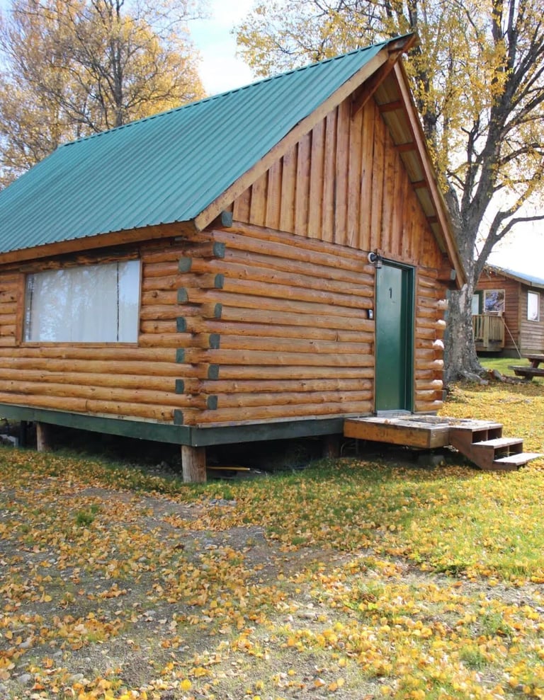 Front of Brown Bear Cabin