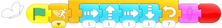 Scratch Junior - Utilisation d'une boucle RÉPÉTER