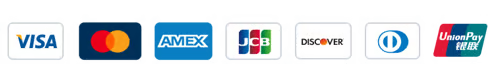 Nous acceptons les cartes de crédit