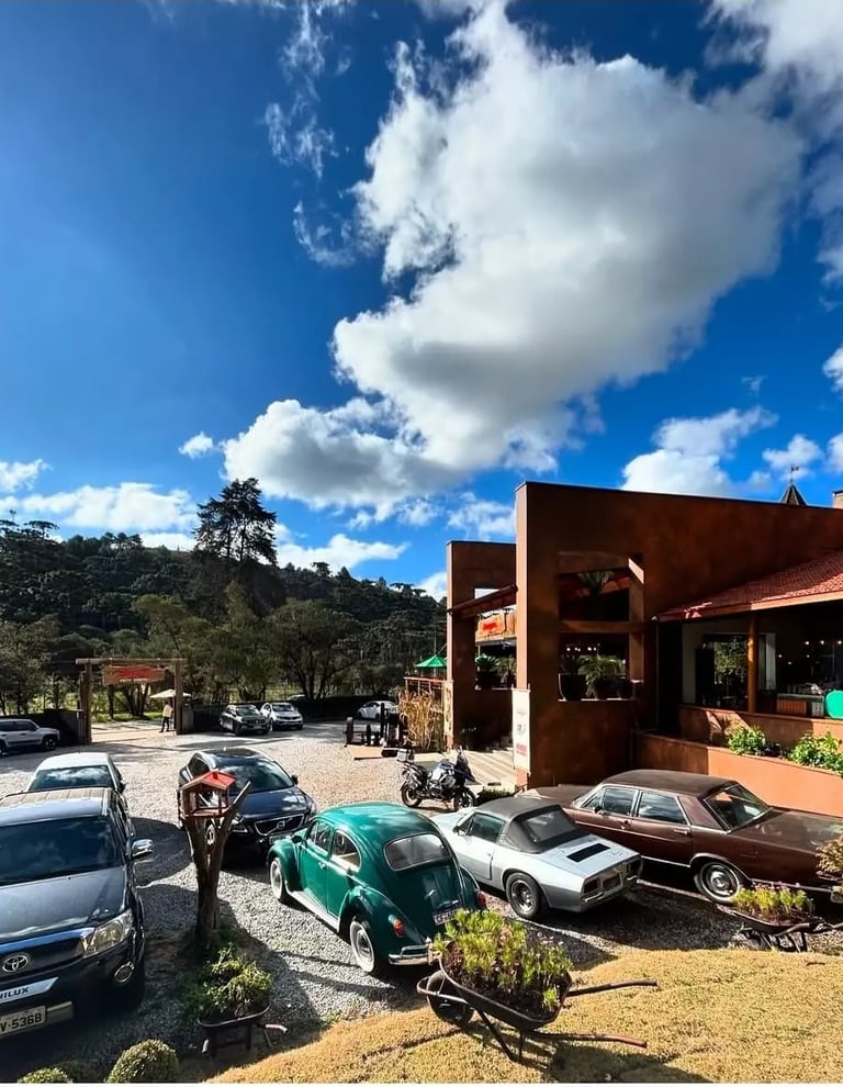 restaurante com estacionamento