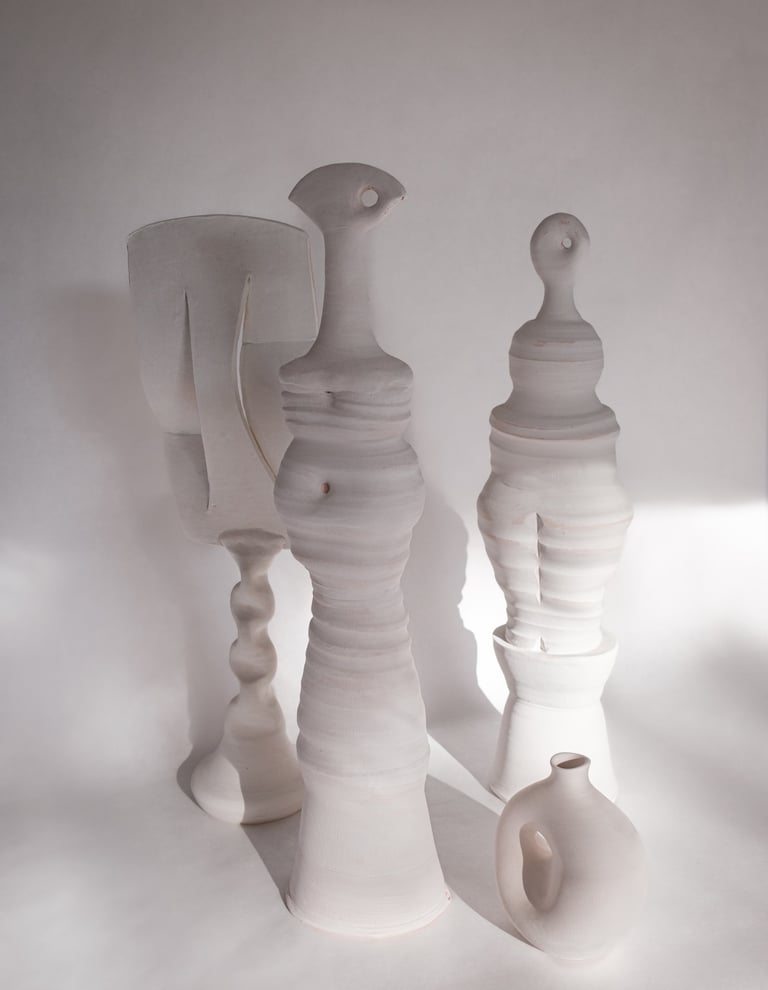 a group of mosty recent work from the studio