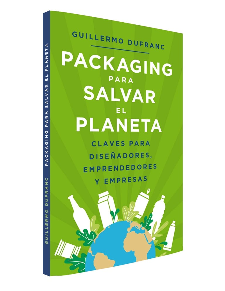 tapa del libro packaging para salver el planeta de guillermo dufranc