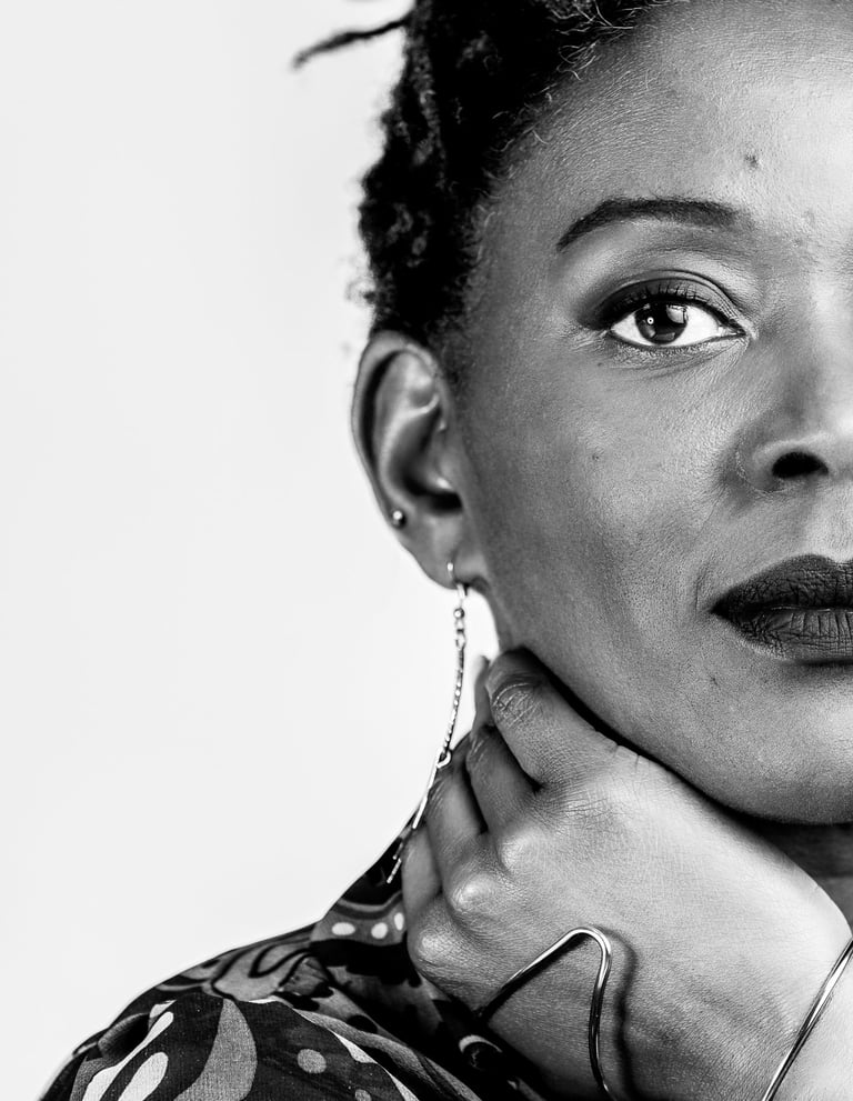 a beautiful black woman