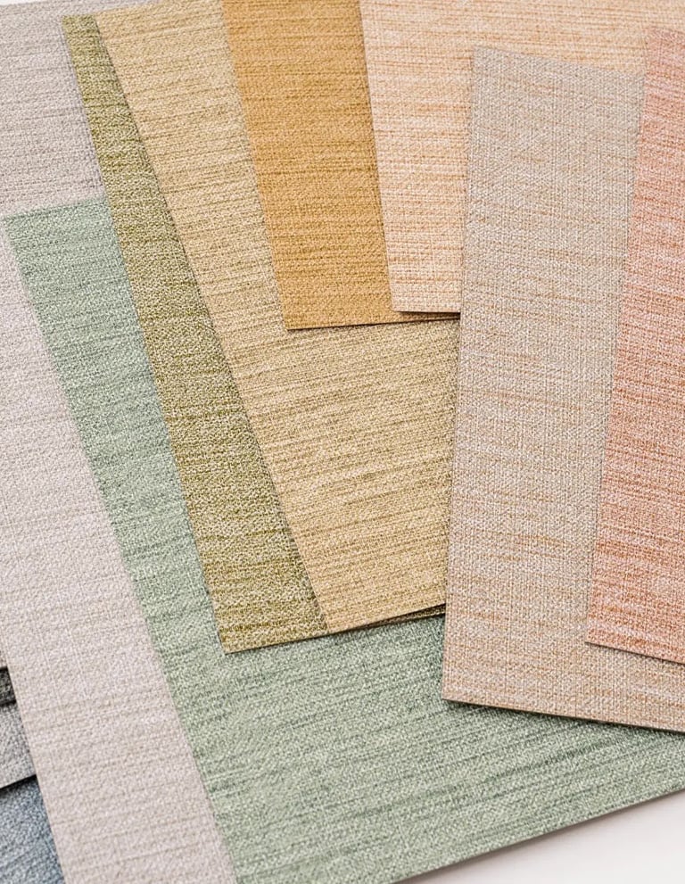 Luxor vinilinių sienų dangų paletė