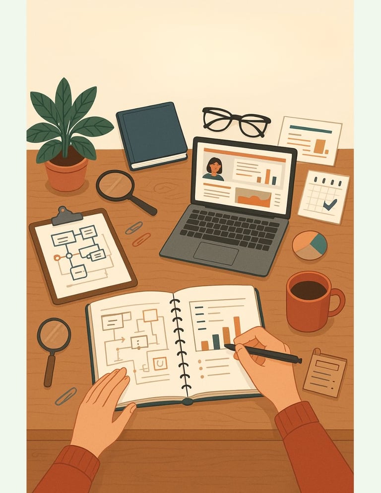 illustration pack structure et planning