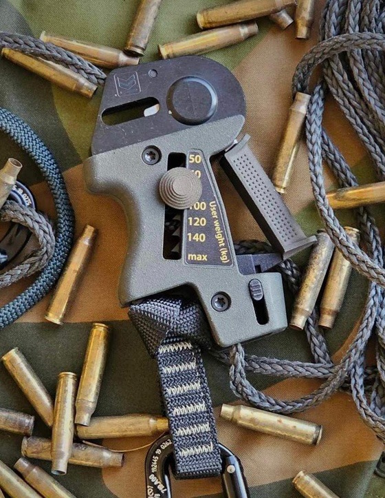 Rapid Rappel 4.1 descender with Technora rope