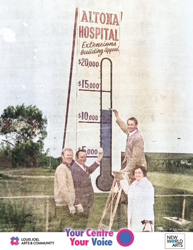 Louis Joel Centre, image of hospital extensions appeal